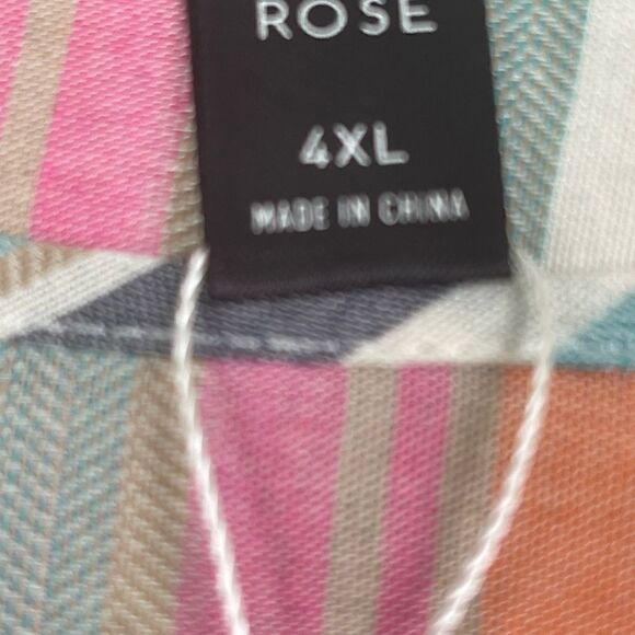 Emery Rose Plus Stripped Pants Suit - Picture 10 of 16